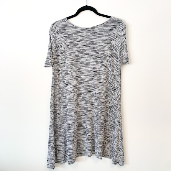 Aritzia Talula Bilbao Light Gray Oversized T-Shirt/Tunic Size Small - Picture 4 of 10